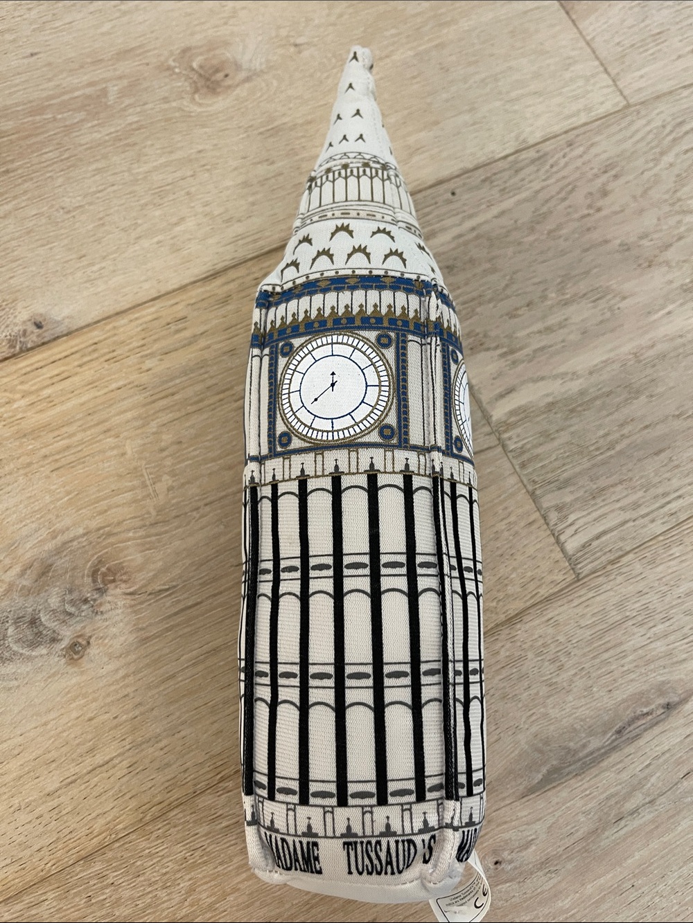 White & Blue Big Ben Decorative Plush Madam Tussaud’s